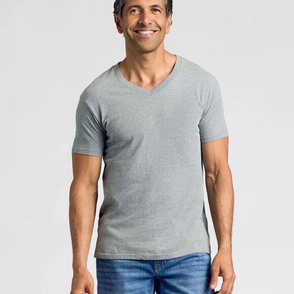 J.Crew Broken-in Tee V-Neck Cotton Short sleeve T-shirt Size Large - Picture 1 of 5